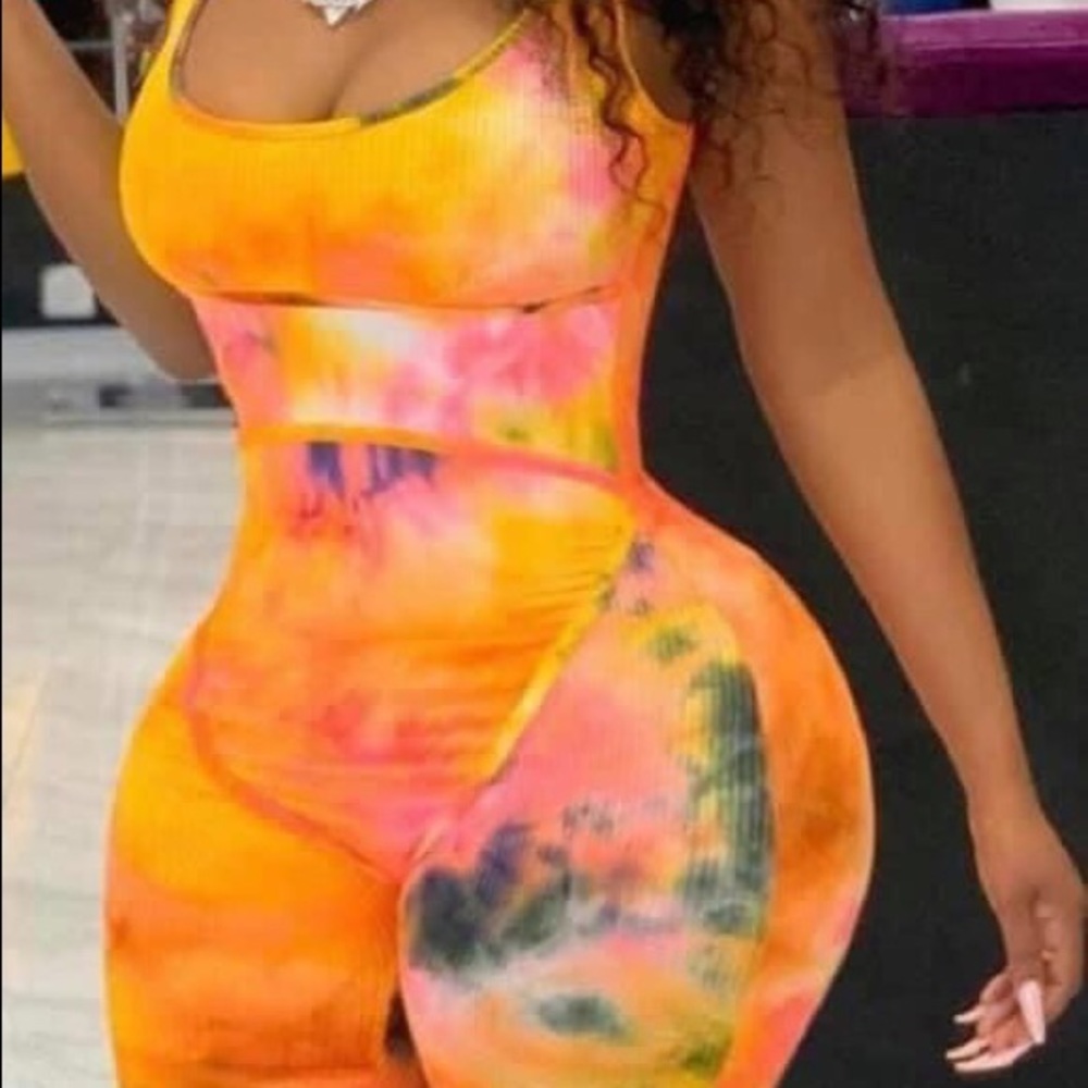 Tye dye one piece
